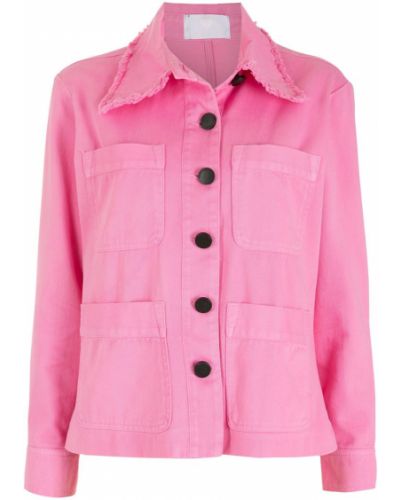 Джинсовая рубашка Andrea Bogosian, розовая