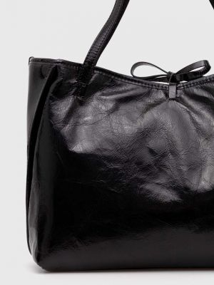 Kožená kabelka Gianni Chiarini černá