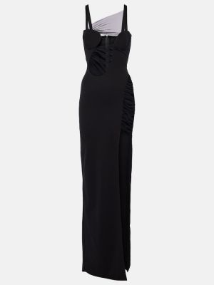 Μάξι φόρεμα από ζέρσεϋ Nensi Dojaka μαύρο