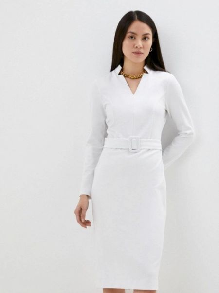 Платье-карандаш Avemod белое