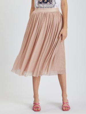 Plisovaná sukňa Orsay ružová