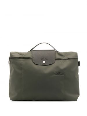 Taška na notebook Longchamp zelená