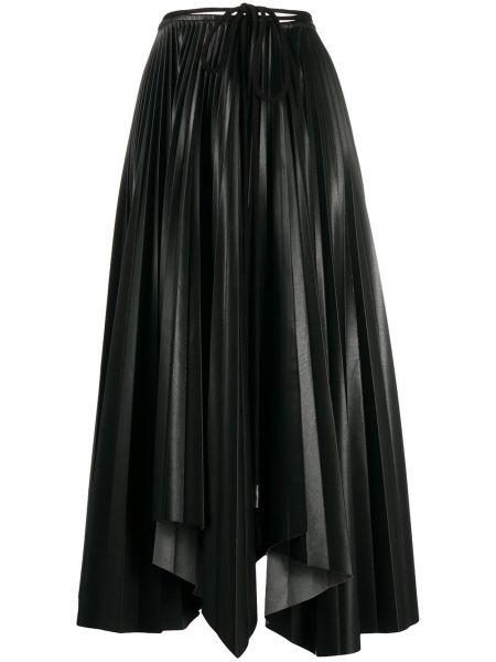 Černé midi sukně Nanushka