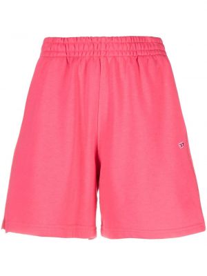 Shorts mit stickerei Diesel pink