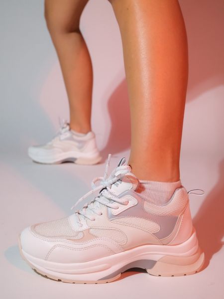 Csipkés fűzős sneakers Luvishoes fehér
