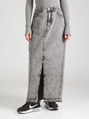 Džínsová sukňa Copenhagen Muse sivá