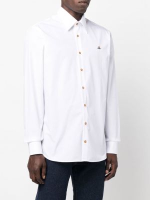 Bavlněná košile Vivienne Westwood bílá