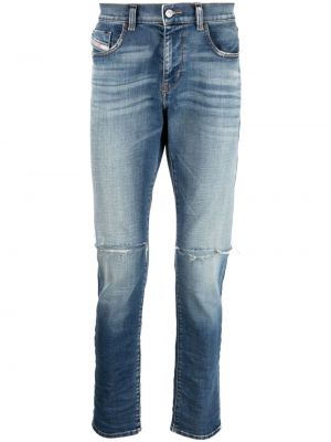 Lav midje stretch jeans Diesel blå