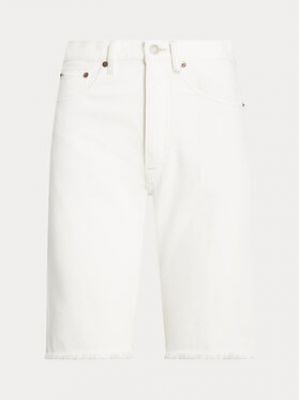 Priliehavé džínsy Polo Ralph Lauren biela