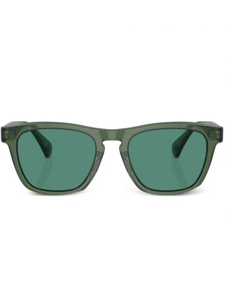Sluneční brýle Oliver Peoples zelené