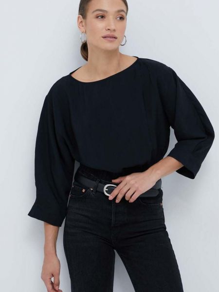 Блуза Sisley черно