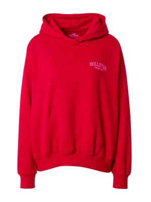 Hoodie Hollister rosso