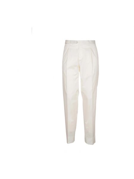 Spodnie bawełniane Briglia białe