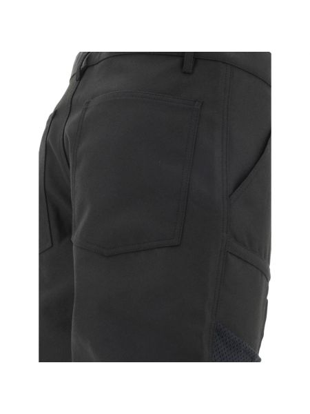 Pantalones cargo con cremallera slim fit Comme Des Garçons negro