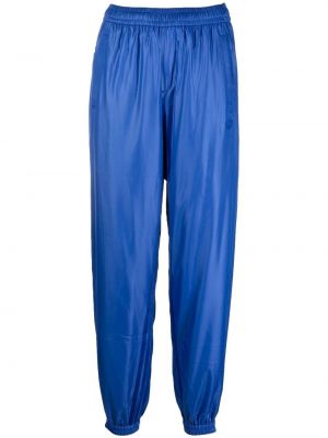 Pantalon taille haute slim Adidas bleu