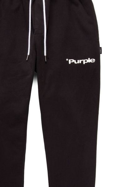 Medvilninės sportinės kelnes Purple Brand