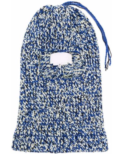 Casquette en tricot Maison Margiela bleu