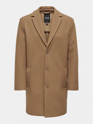 Manteau Only & Sons marron