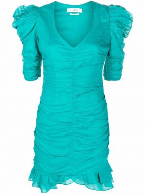 Zelené mini šaty Isabel Marant Etoile