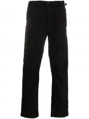 Pantaloni cu picior drept cu cataramă Woolrich negru