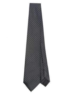 Taškuotas šilkinis kaklaraištis Giorgio Armani