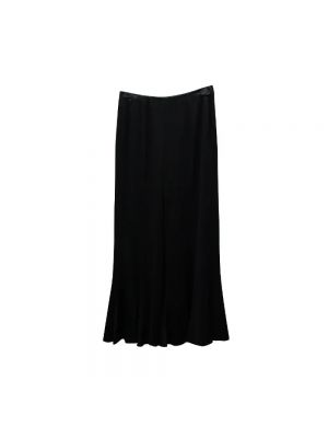 Jedwabna spódnica Valentino Vintage czarna