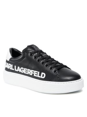 Sneakersy skórzane Karl Lagerfeld