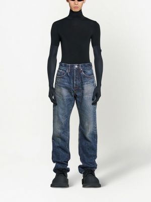 Straight jeans ausgestellt Balenciaga blau
