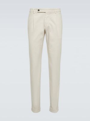 Pantalones chinos de algodón Thom Sweeney beige