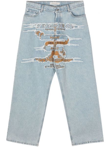Jeans ausgestellt Y/project blau