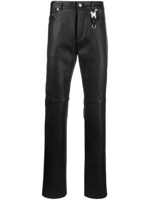 Kožené rovné kalhoty 1017 Alyx 9sm černé