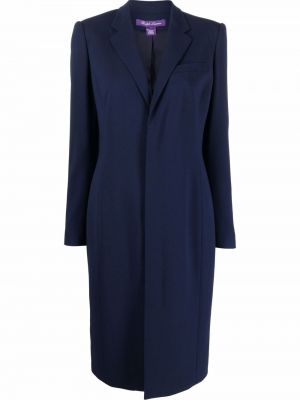 Robe longue avec manches longues Ralph Lauren Collection bleu