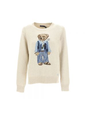 Beżowy sweter Polo Ralph Lauren