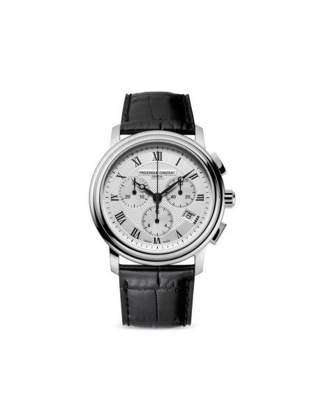 Kronografi kello Frederique Constant hopea