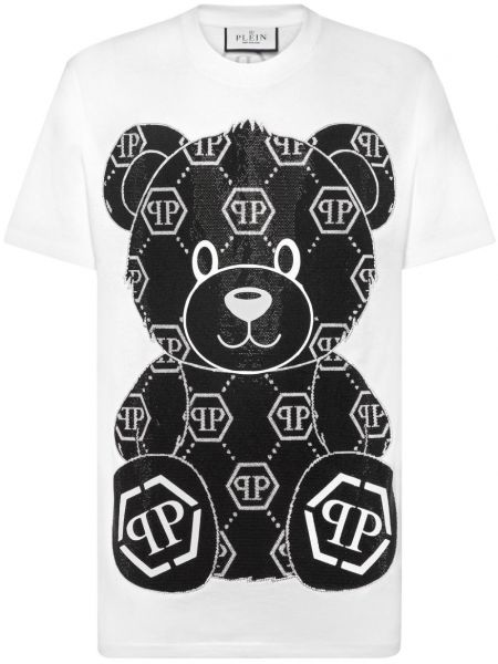 T-shirt Philipp Plein hvid