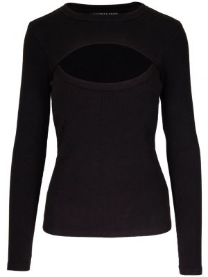 Пуловер Veronica Beard черно