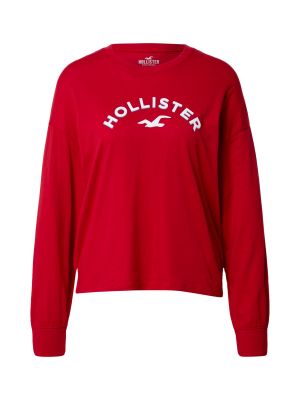 Tricou cu mânecă lungă Hollister