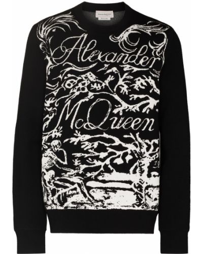 Lang genser Alexander Mcqueen svart