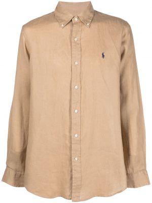 Lanena lanena polo majica Polo Ralph Lauren