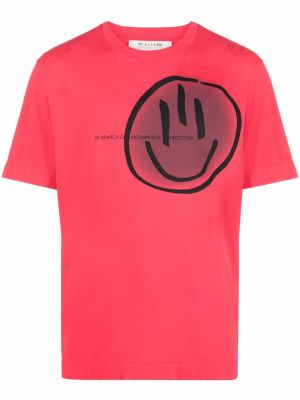 T-shirt avec imprimé slogan à imprimé 1017 Alyx 9sm rouge