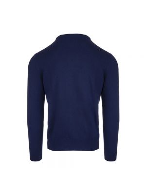 Suéter de cuello redondo Fedeli azul