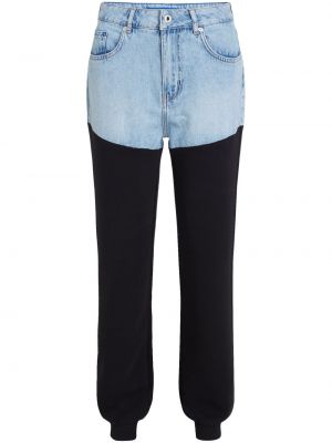 Pantaloni din bumbac Karl Lagerfeld Jeans