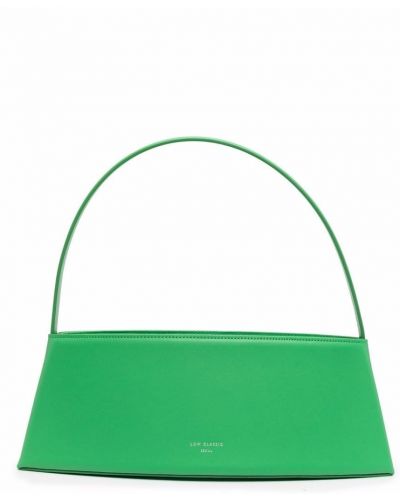 Кожени чанта за ръка Low Classic зелено