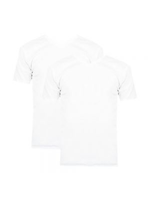Koszulka z dekoltem w serek Pepe Jeans biała