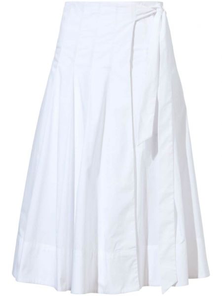 Πλισέ τυλίξτε φούστα Proenza Schouler White Label λευκό