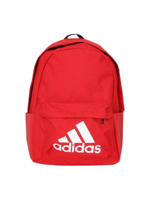 Plecak z nadrukiem Adidas czerwony