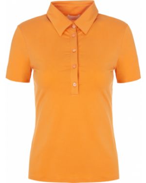 Хлопковая футболка Cruciani, оранжевая