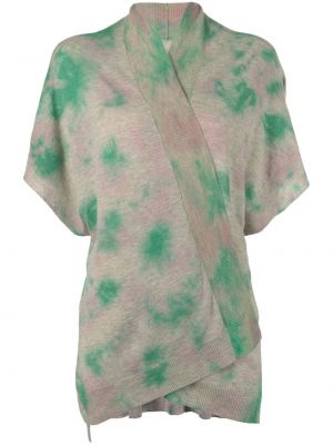 Tie dye cashmere kort genser Zadig&voltaire rosa