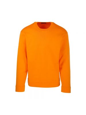 Sweter Roberto Collina - Pomarańczowy
