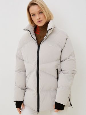 Утепленная куртка Lacoste бежевая